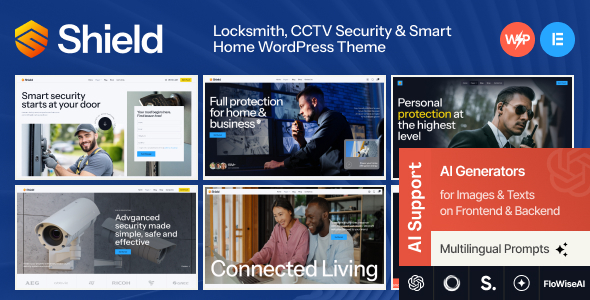 Shield - CCTV Security & Smart Home WordPress Theme