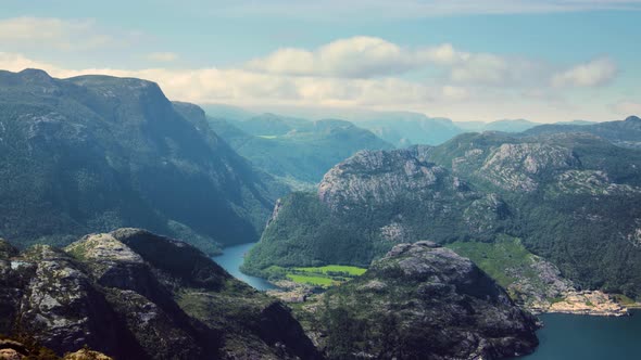 Beautiful Nature Norway Natural Landscape Timelapse