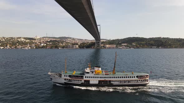 Ferry Boat Istanbul Symbol