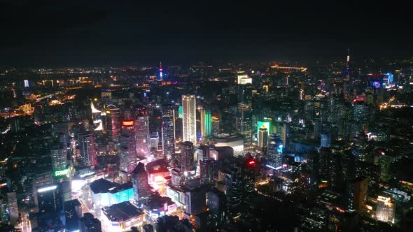 Nanjing City, Jiangsu Province, urban construction landscape