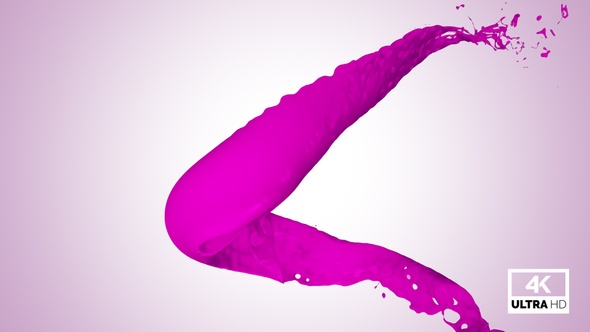 Vortex Splash Of Pink Paint V4