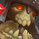 Low Poly Skeleton Swordsman - 3DOcean Item for Sale