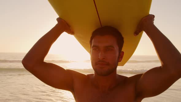 Young man by the sea