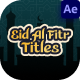 Eid Al Fitr Title - VideoHive Item for Sale