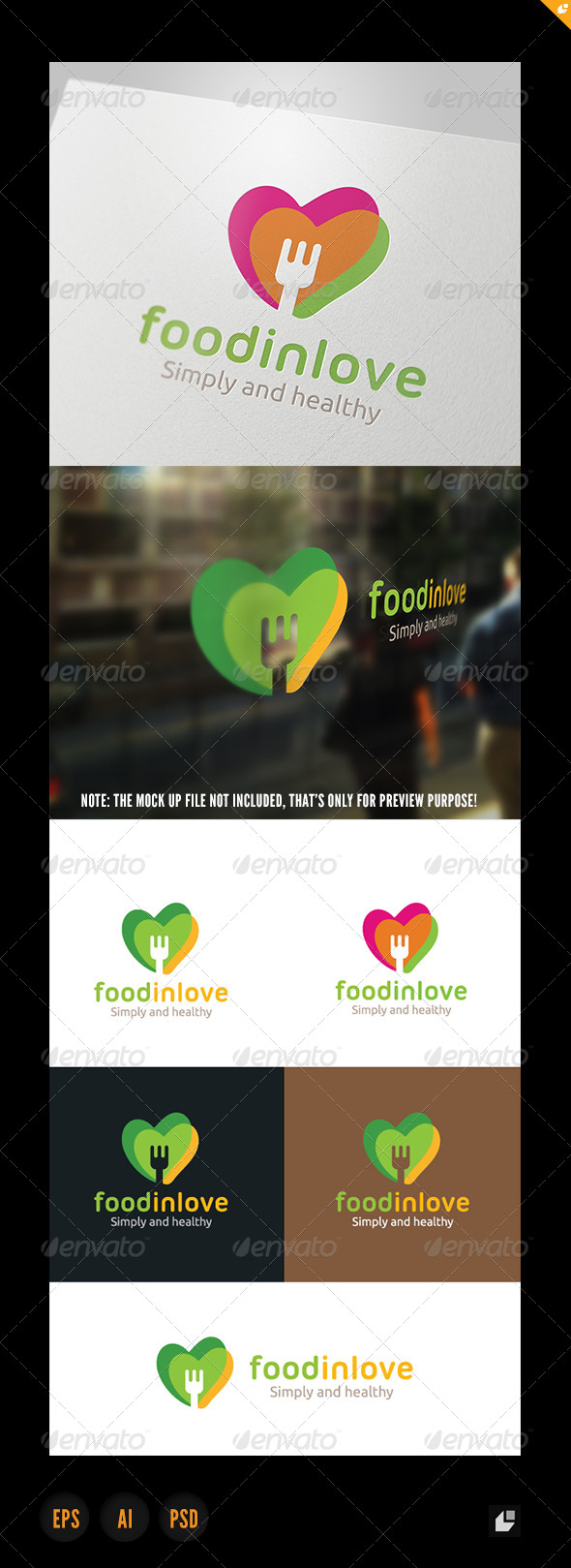 Food In Love Logo