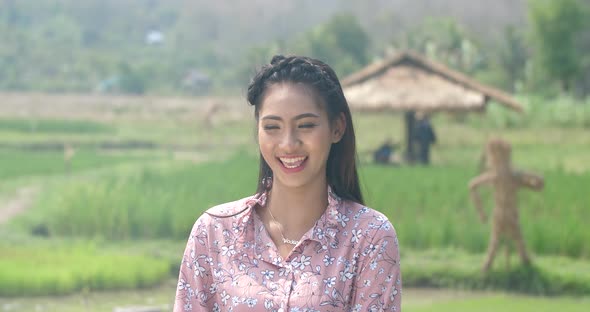 Thai Girl Smiling