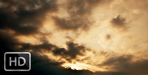 Warm Sunset Clouds