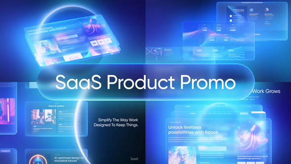 SaaS Product Promo - Ai Website Intro