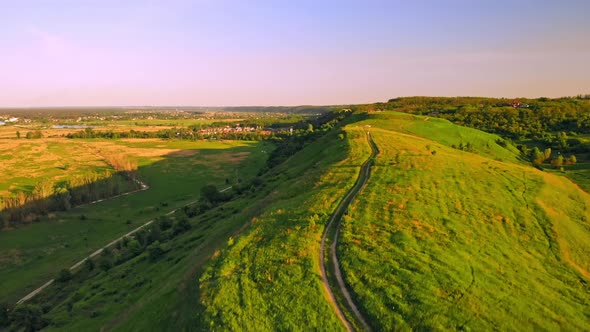 Sky Gliding at Sunrise alt