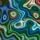 Blue Brown Green Color Silky Wave Motion Liquid Animation - VideoHive Item for Sale