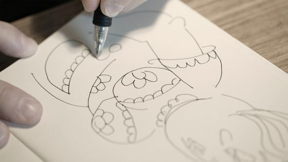 Hand Drawing With A Pen 2 alt