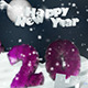 Snow and Fur-Greetings Card Happy New Year 2014 - GraphicRiver Item for Sale