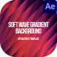 Soft Wave Gradient Background After Effect - VideoHive Item for Sale