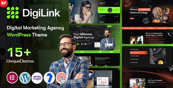 Digilink - Digital Agency WordPress Theme