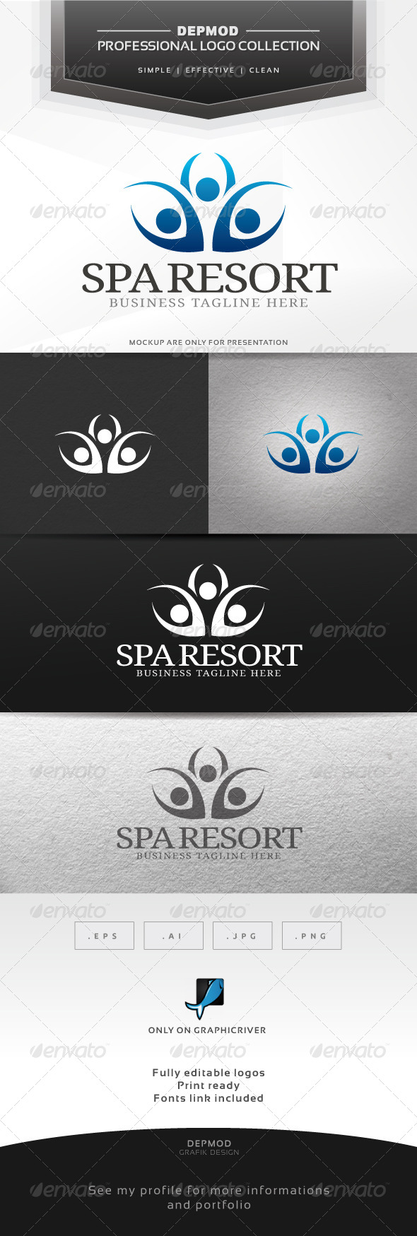 Spa Resort Logo