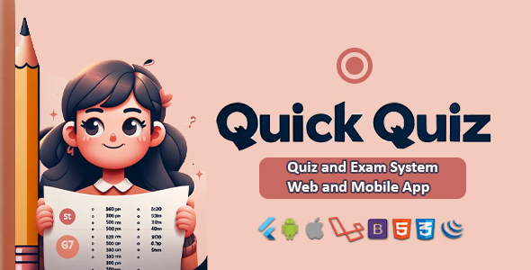 Quick Quiz – Quiz and Exam System Web and Mobile App