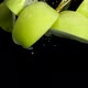 Pieces of Green Apple Fall Down - VideoHive Item for Sale
