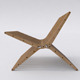 Wooden Lounge Chair BOOMERANG  - 3DOcean Item for Sale