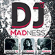 DJ's Madness Flyer - GraphicRiver Item for Sale