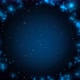 Blue Universal Sparkling Ring Space Background - VideoHive Item for Sale
