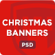 Christmas Banners - Colorful Web Banner Set - GraphicRiver Item for Sale