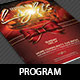 Festival of Lights Christmas Program Template