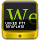 Wiked Template With Footer - GraphicRiver Item for Sale