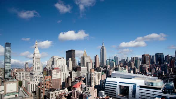 New York skyline manhattan NYC ny timelapse