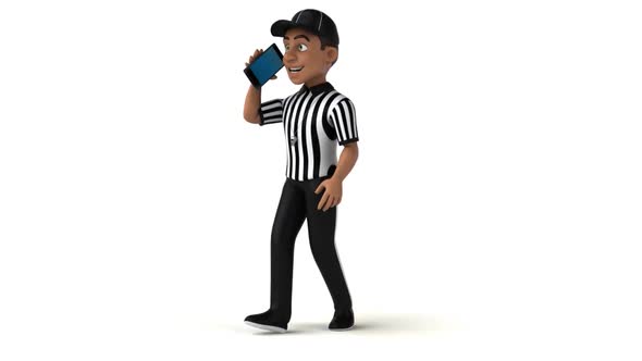 6 fun cartoon Referees !