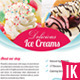 Ice Cream Flyer / Magazine Ad - GraphicRiver Item for Sale