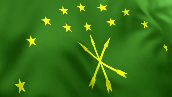 Adygea Flag 