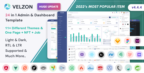Velzon - Admin & Dashboard Template