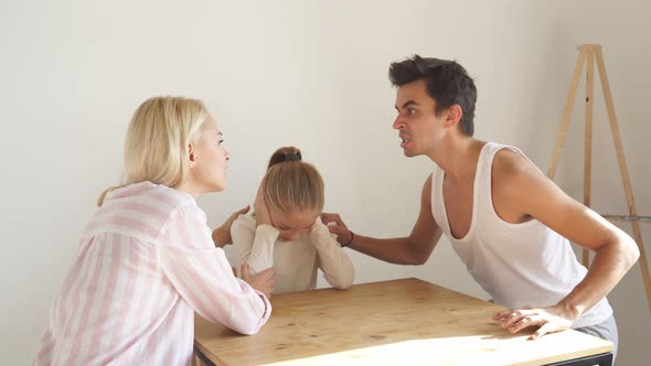 Family Crisis Conflict in the Presence of Child