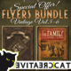 Vintage Flyer/Poster Bundle Vol. 5-6 - GraphicRiver Item for Sale