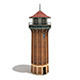 Tall Water Tower - 3DOcean Item for Sale
