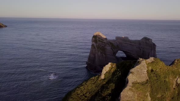 Rocky islets in the sea