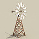 Wooden Windmill - 3DOcean Item for Sale
