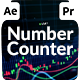 Number Counter for KPI, Currency & Data Animations | After Effects & Premiere Pro - VideoHive Item for Sale