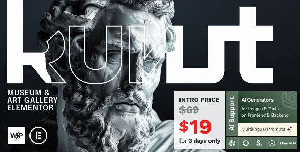 Kunst - Museum & Art Gallery Elementor WordPress Theme