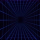 Flying through infinite blue neon grid frame with copy space - VideoHive Item for Sale