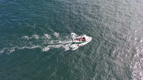 Fishing Vessel at Dawros in County Donegal - Ireland