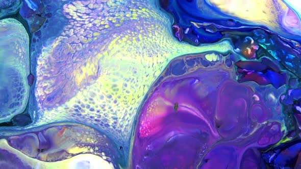 Abstract Colorful Sacral Liquid Waves Texture 335 alt