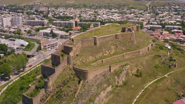 Aerial View of Gori Fortress