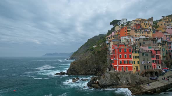 Riomaggiore Village, Cinque Terre, Liguria, Italy