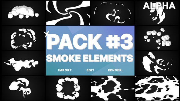 Smoke Elements Pack 03 | Motion Graphics Pack