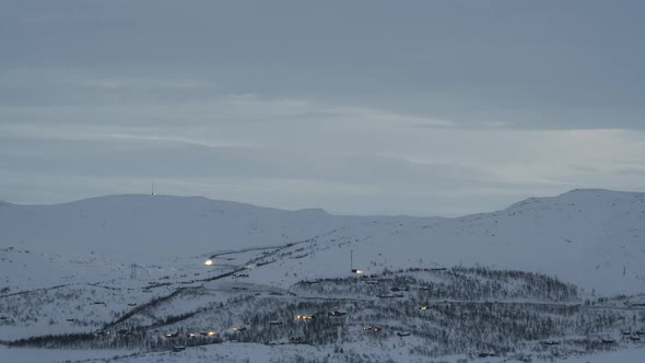 Beautiful Mountain Scenery In Haugastol Norway - timelapsa
