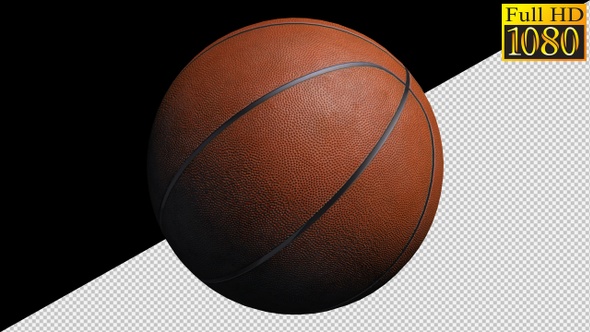 Basketball Ball On Alpha Channel Loops Pack V2