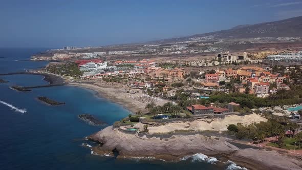 Aerial View of Costa Adeje Resort, Tenerife