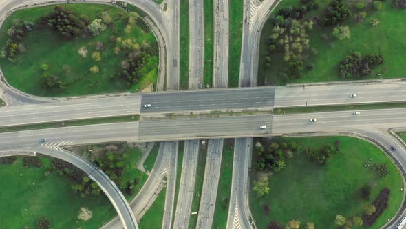 Highway Aerial View