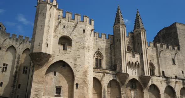 The Popes' Palace, Avignon, France